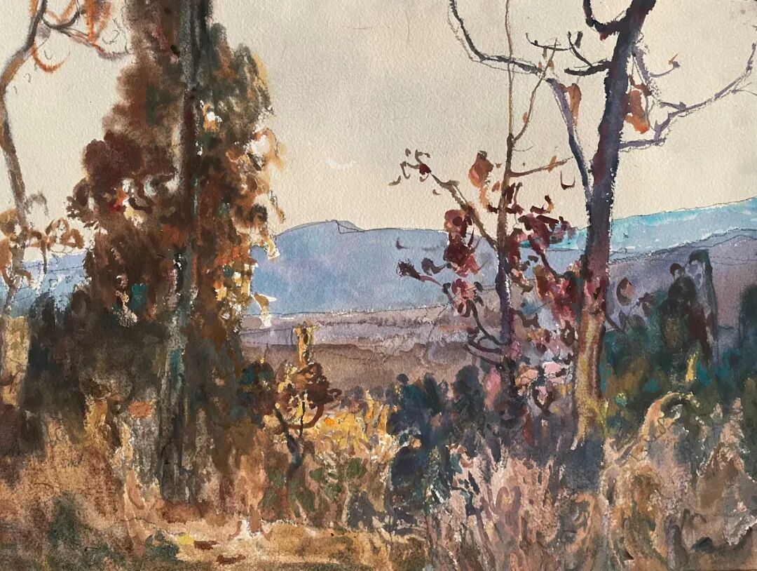 第二届“齐鲁彩韵”山东水彩画会优秀作品线上展(图7)