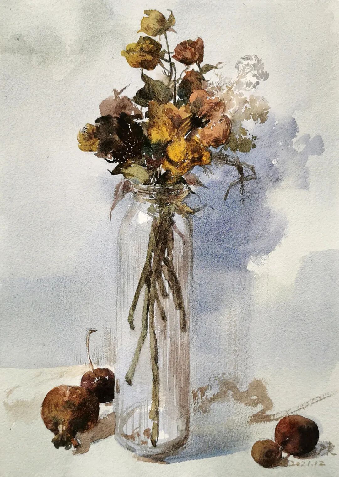 第二届“齐鲁彩韵”山东水彩画会优秀作品线上展(图25)