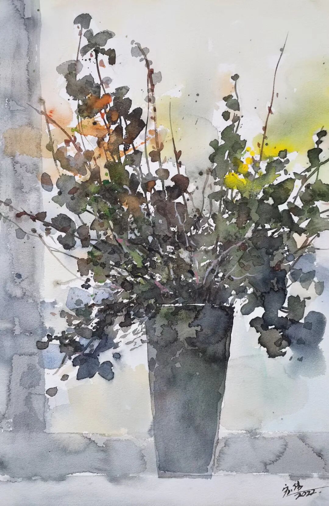 第二届“齐鲁彩韵”山东水彩画会优秀作品线上展(图56)