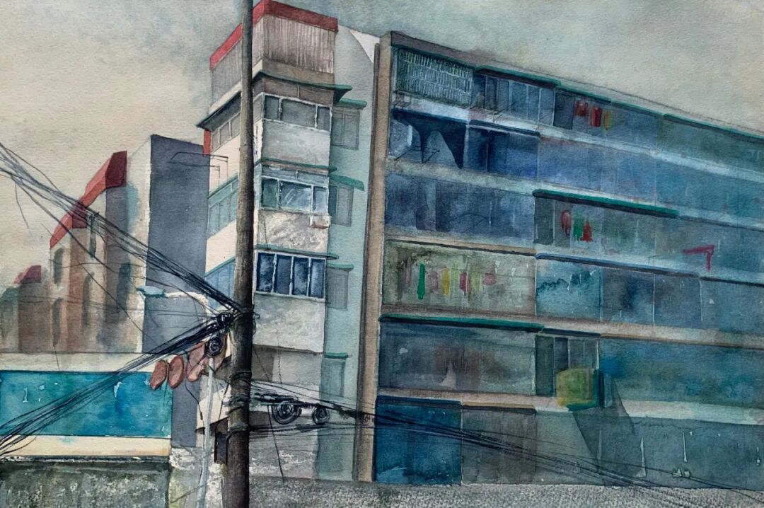 第二届“齐鲁彩韵”山东水彩画会优秀作品线上展(图18)