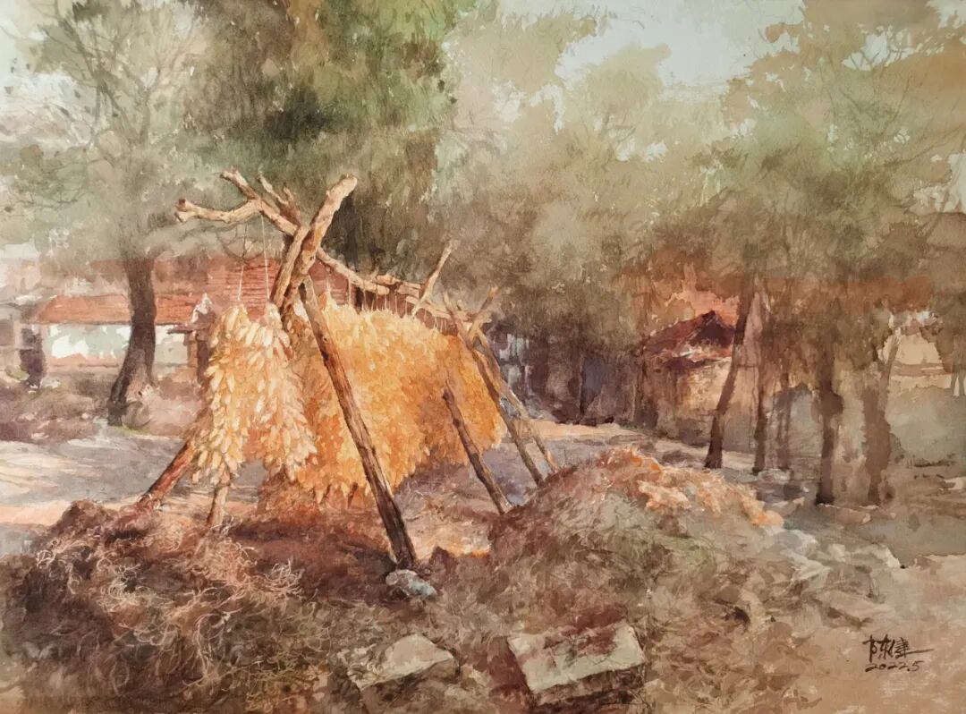 第二届“齐鲁彩韵”山东水彩画会优秀作品线上展(图22)