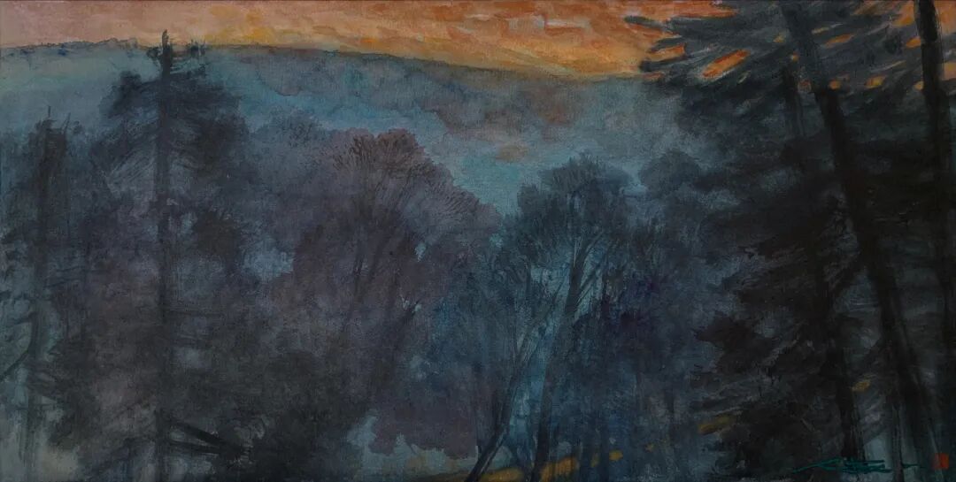 第二届“齐鲁彩韵”山东水彩画会优秀作品线上展(图53)