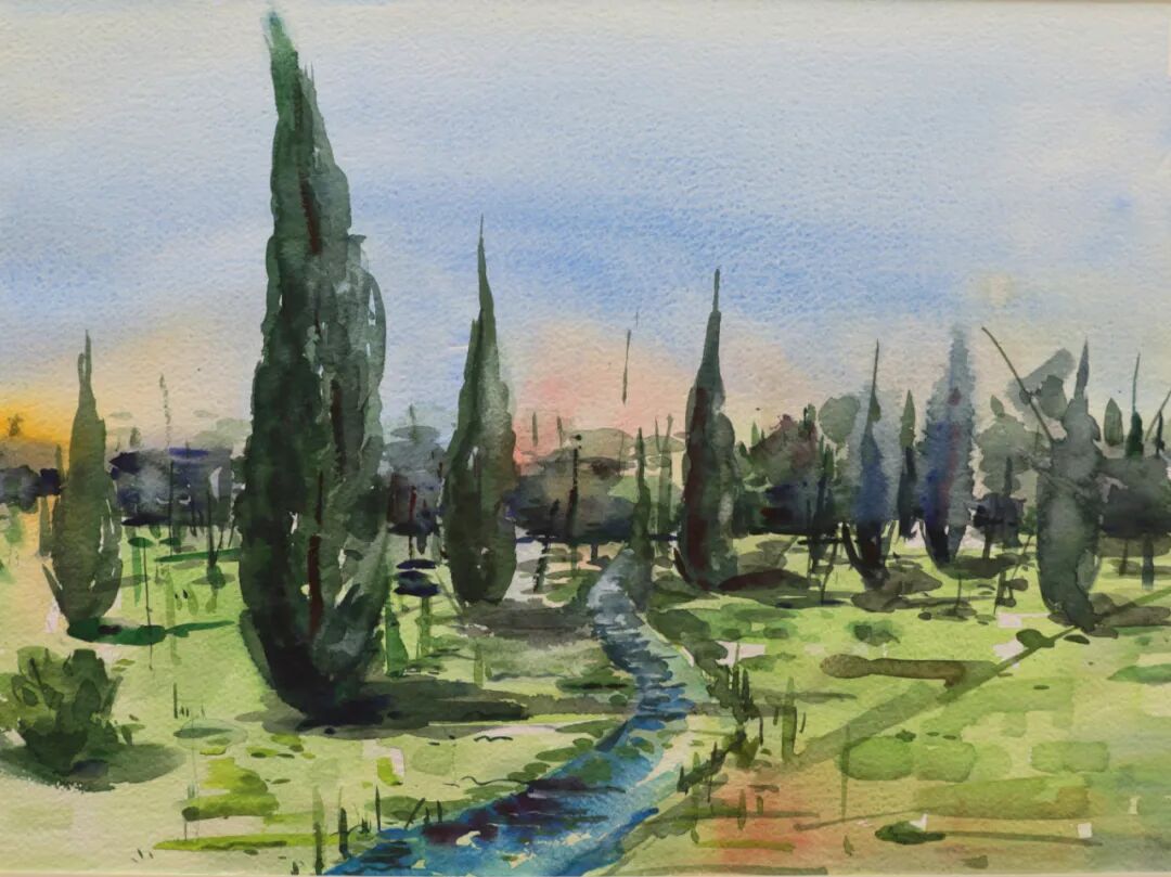 第二届“齐鲁彩韵”山东水彩画会优秀作品线上展(图69)