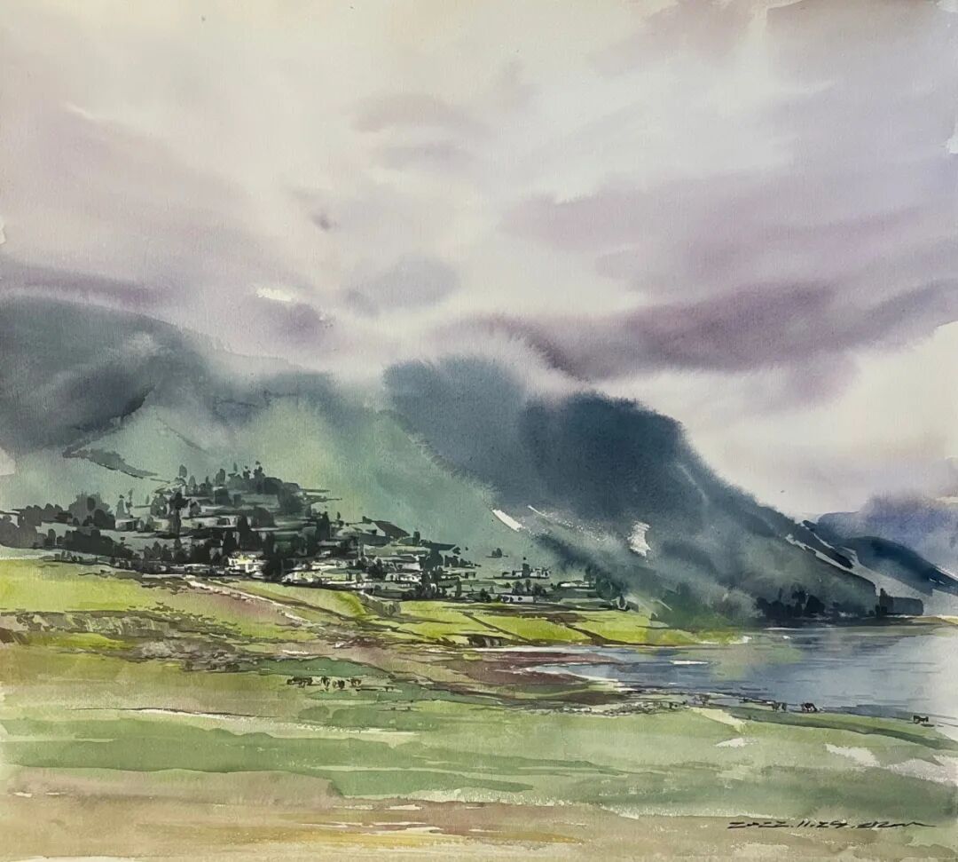 第二届“齐鲁彩韵”山东水彩画会优秀作品线上展(图24)