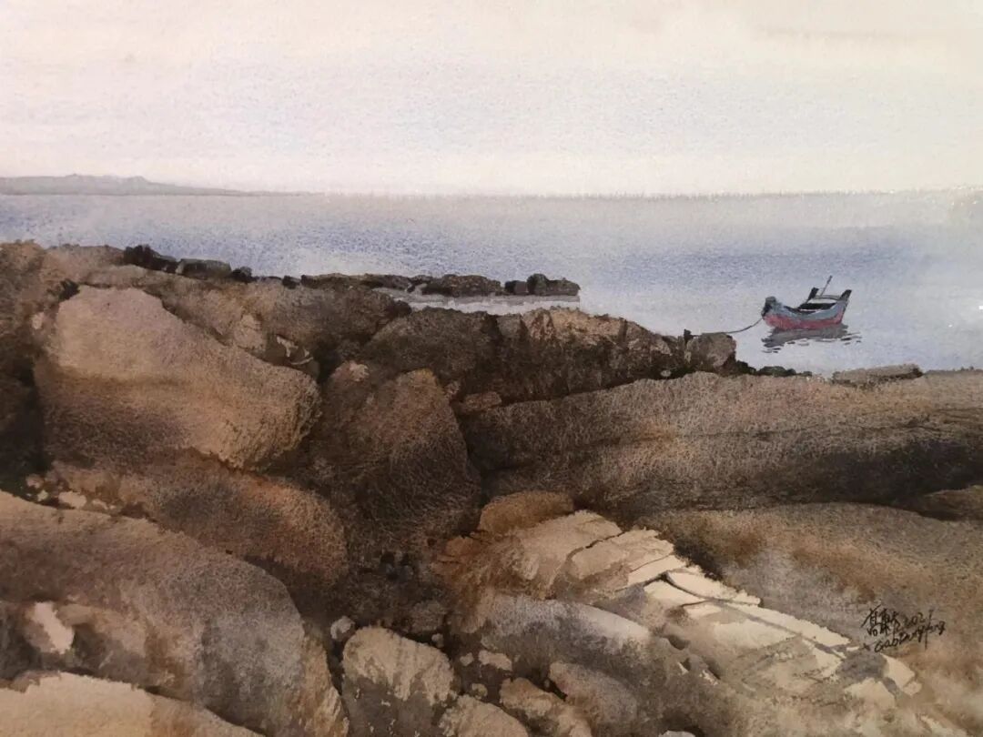 第二届“齐鲁彩韵”山东水彩画会优秀作品线上展(图4)