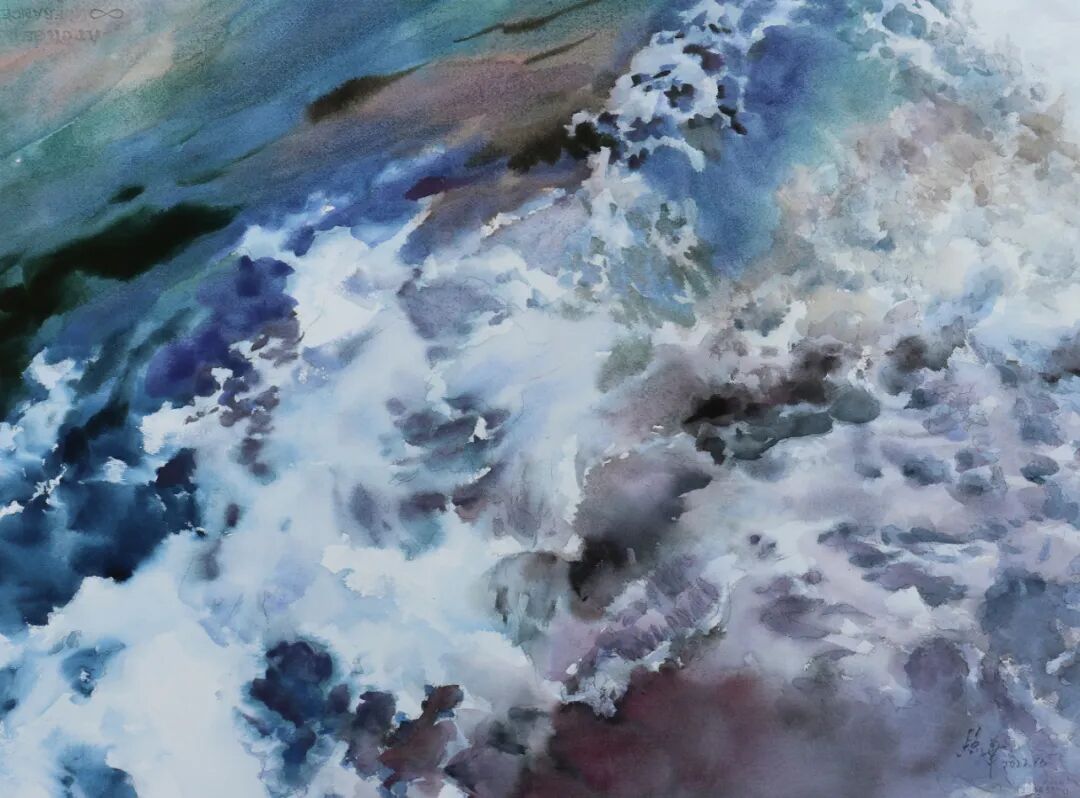 第二届“齐鲁彩韵”山东水彩画会优秀作品线上展(图58)