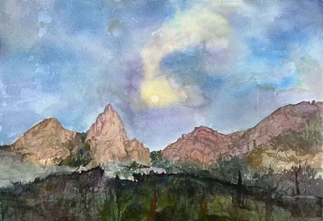 第二届“齐鲁彩韵”山东水彩画会优秀作品线上展(图21)