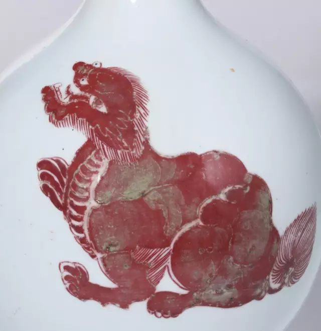 乾隆藍釉琺瑯彩花卉梅瓶 工芸品 美術品 置物
