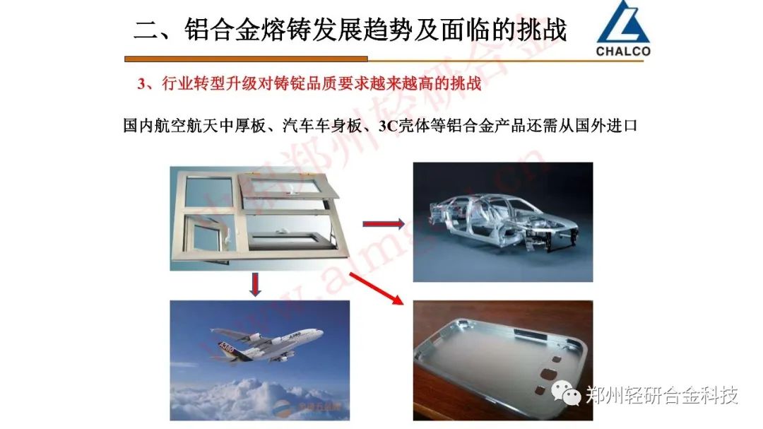 铝合金熔铸的发展现状及趋势