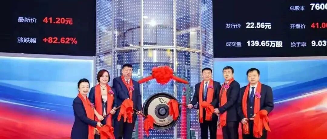 又一光电企业正式登陆科创板 首日涨幅104%