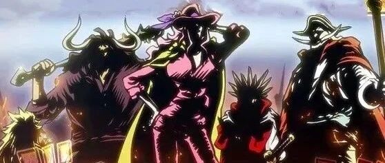 海贼王：盘点洛克斯海贼团成员，三位四皇，船长更是大BOSS