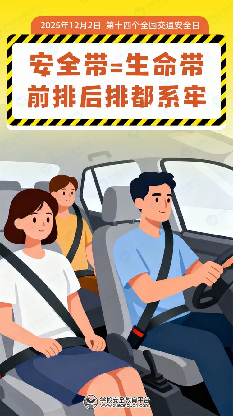 今天是全国交通安全日！这份交通安全指南，请各位学生和家长查收！