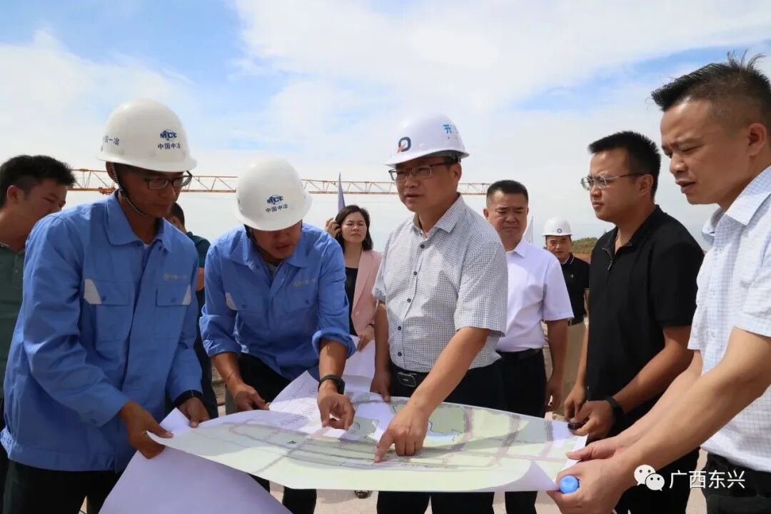 李健强调:奋战五十天,全力保障高铁广场互联互通 - 政务要闻 - 东兴市