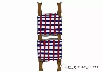 折叠担架怎么叠蓝天救援分享▎【安全知识】简易担架的制作_https://www.jmylbn.com_新闻资讯_第16张