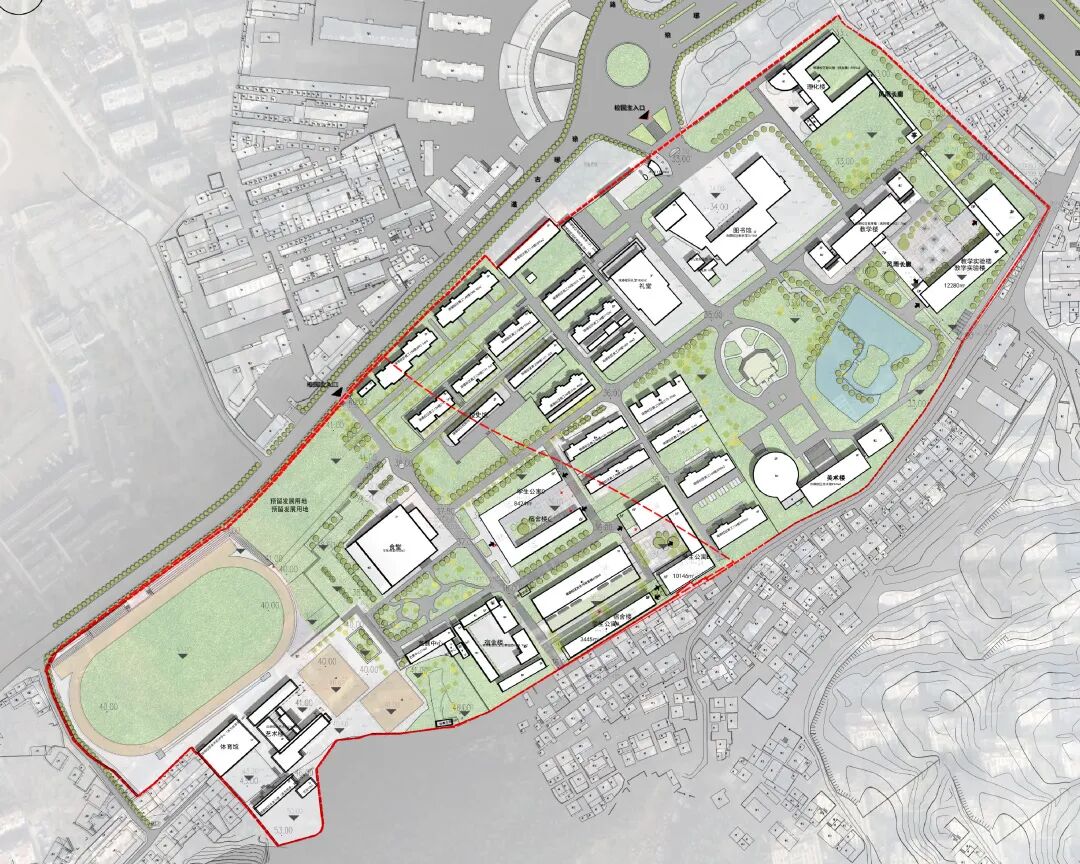 滁州学院两大校区总体规划出炉
