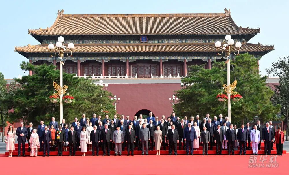 高清大图！习近平出席纪念抗战胜利80周年大会