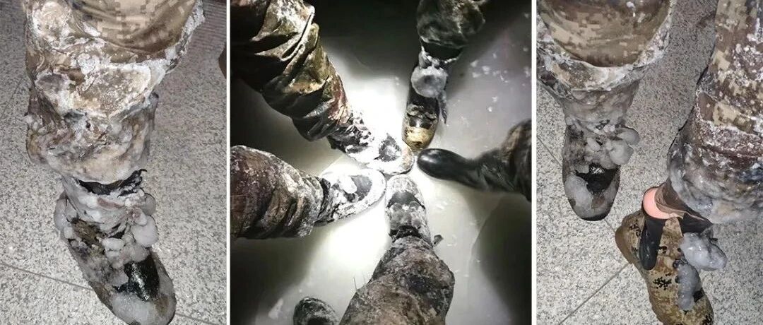 这一双双“冰冻的脚”，看哭了……