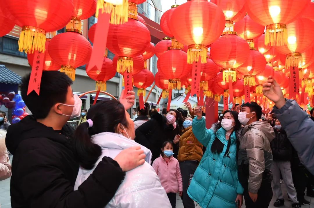 2022城阳元宵节灯会图片