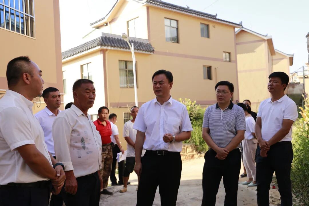 夏明到午街铺镇调研乡村振兴工作_泸西县融媒体中心