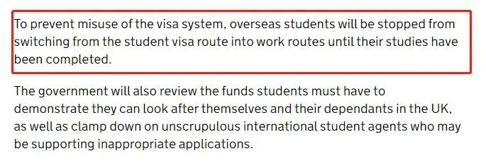 英国两项重大移民改革2024年1月起执行