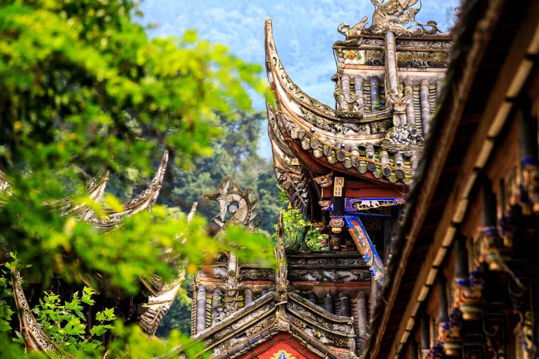 玉垒山_玉垒山公园_都江堰玉垒山公园