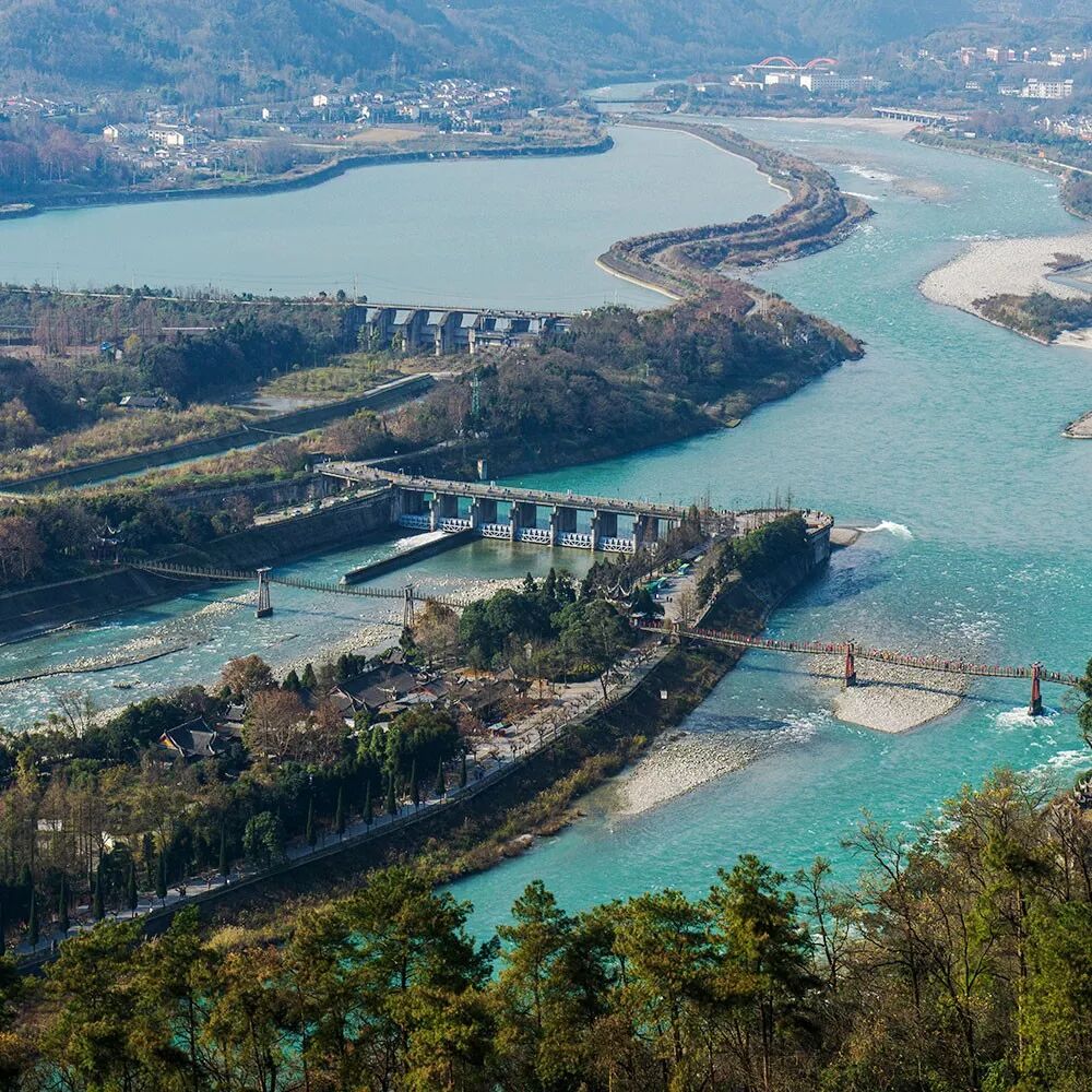 玉垒山_玉垒山公园_都江堰玉垒山公园