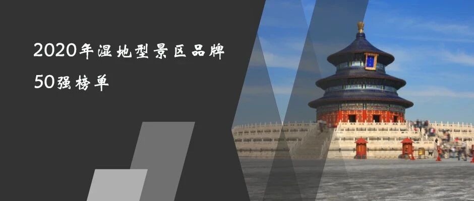 2020年湿地型景区品牌50强榜单