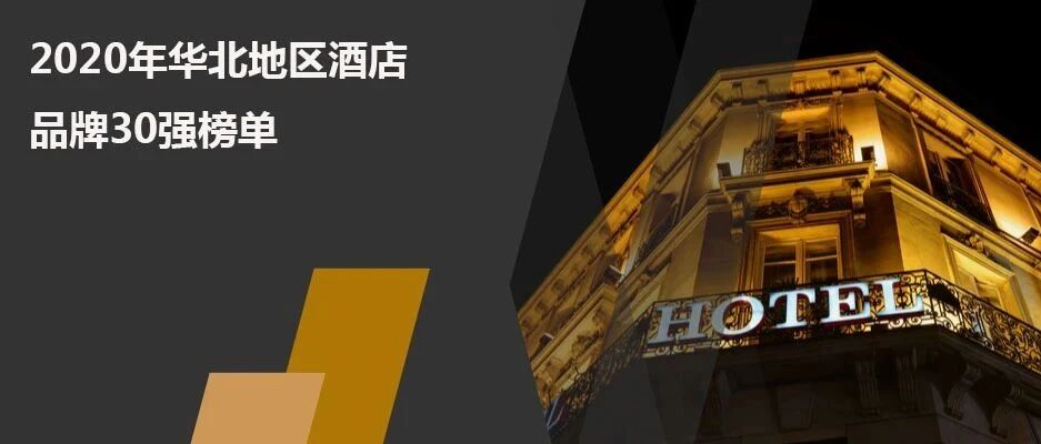 2020年华北地区酒店品牌影响力30强榜单