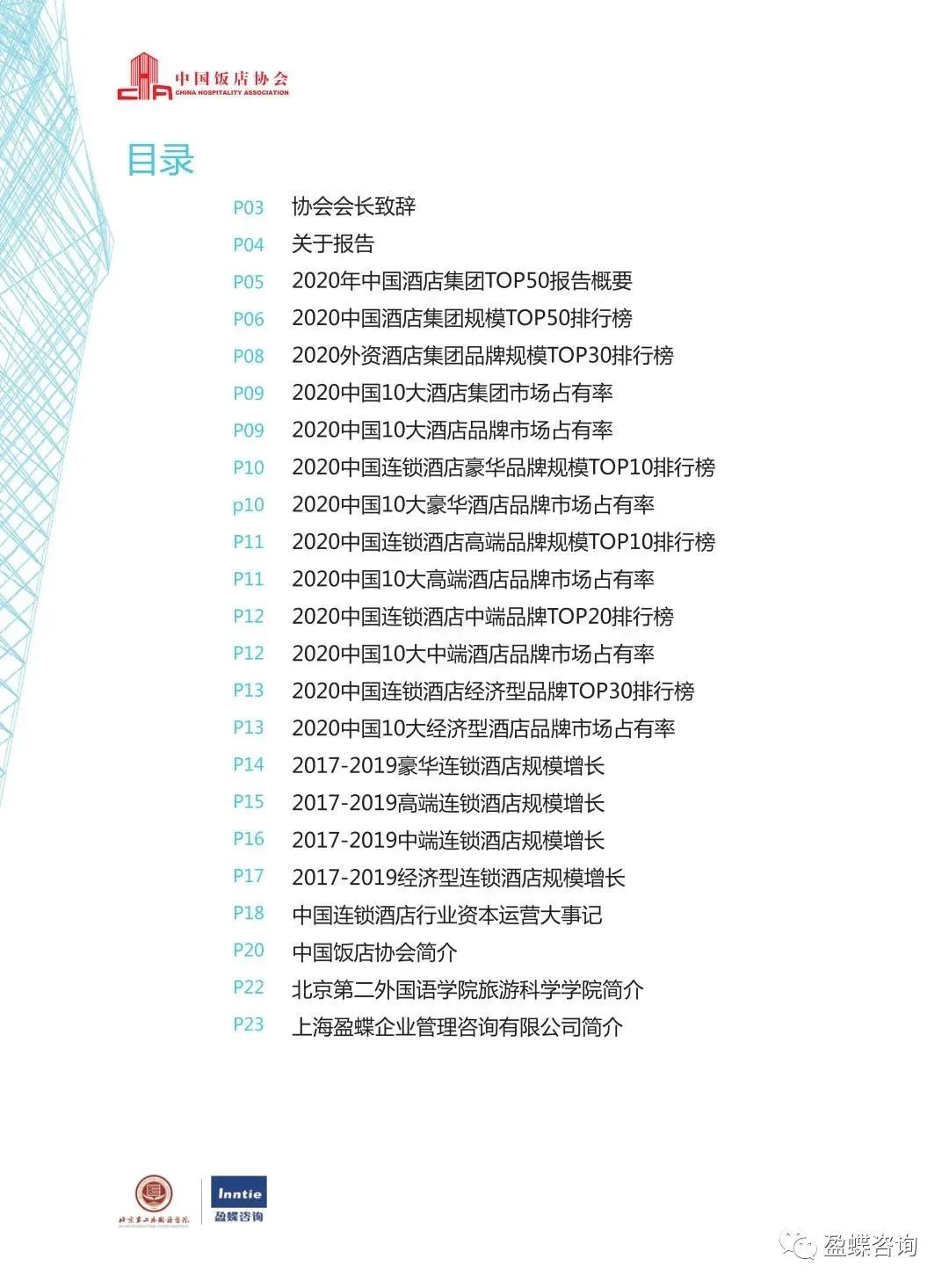 2020中國酒店集團TOP50報告 旅遊 第5張