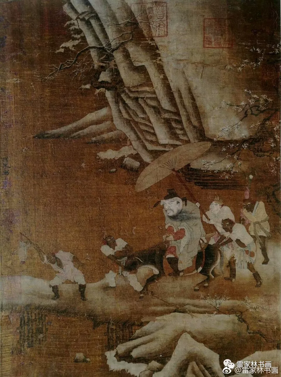 黄楷夫:巨然《奈何桥上》的此岸之梅 黄楷夫:巨然《奈何桥上》的此岸之梅