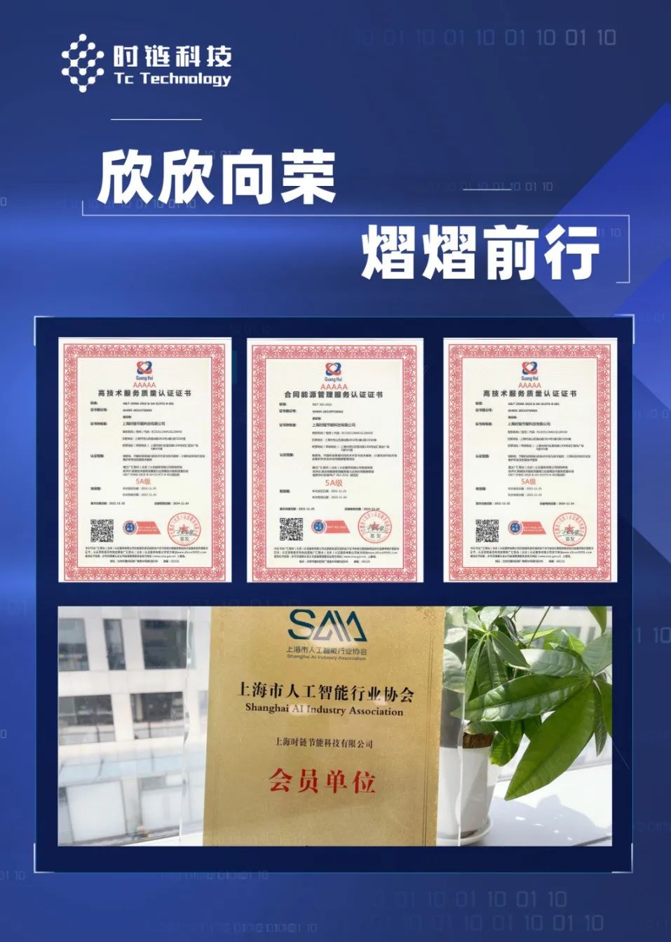 4月,时链发布新一代物联网协作与管理平台「链捷,标志着时链数字化