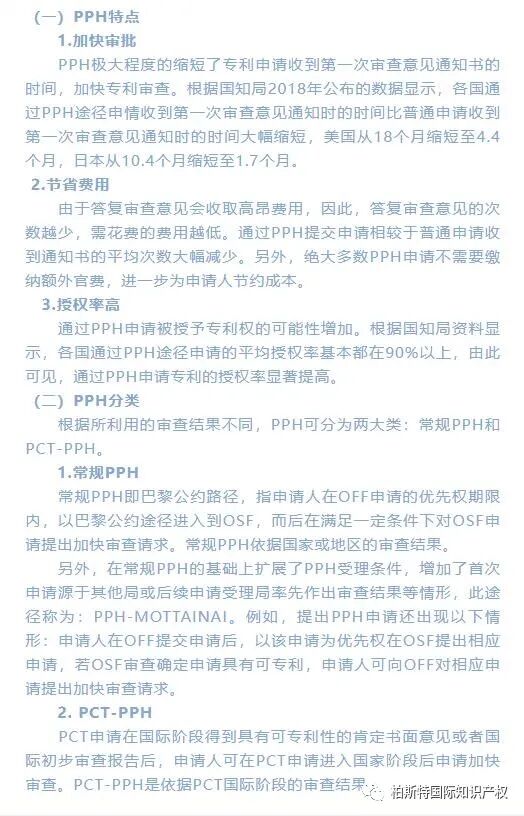 一图看懂系列：PPH申请流程