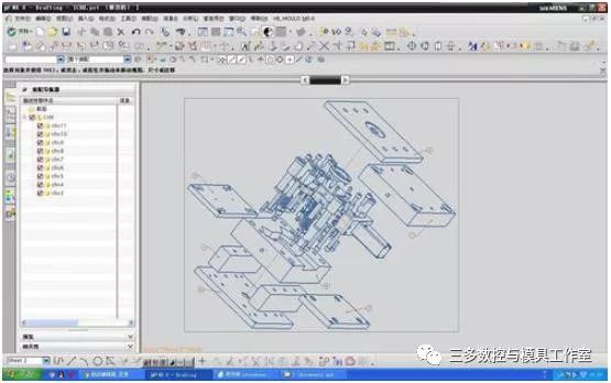 【图文教程】UG/NX如何制作爆炸图 ug爆炸图转到工程图的图9