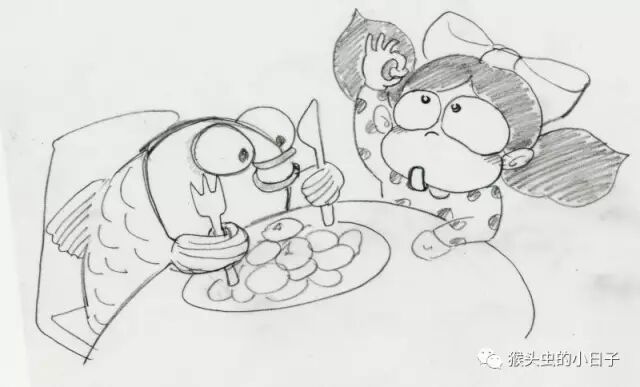 圆妞妞火锅店---火锅店墙绘创作过程（上）