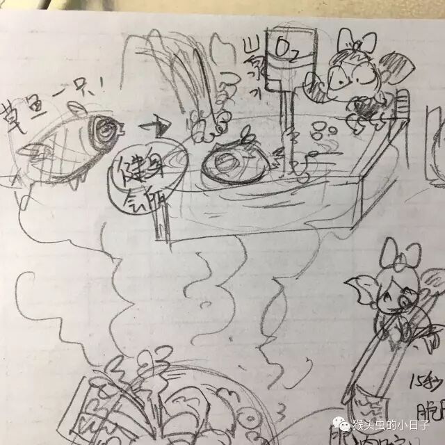 圆妞妞火锅店---火锅店墙绘创作过程（上）