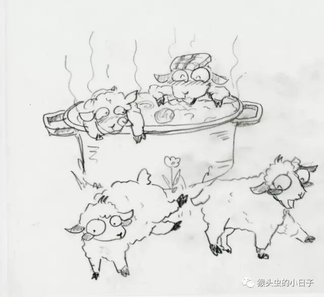 圆妞妞火锅店---火锅店墙绘创作过程（上）