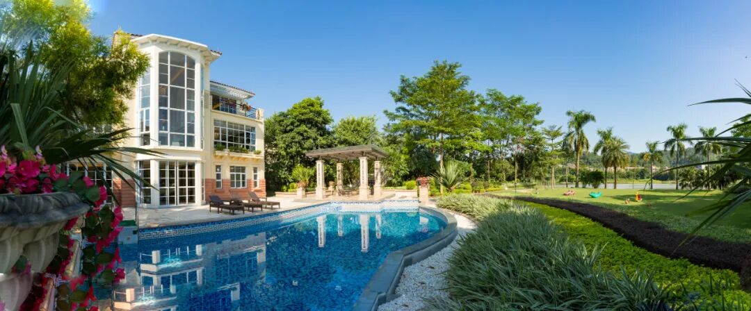 广州祈福黄金海岸独栋别墅建面144㎡~631㎡！