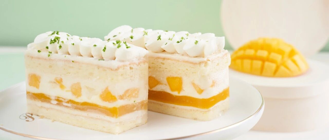 快上架！蛋糕柜里夏威夷风的「椰汁奶油+芒果」CP正热卖中...