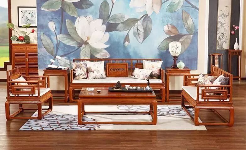 红木家具的颜色那么多，我该如何选择和搭配呢?
