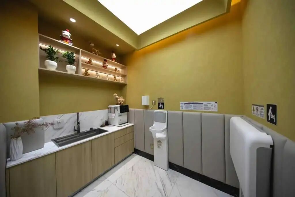 The facilities at the revamped toilet are second to none and cater for all types. Photo: Handout