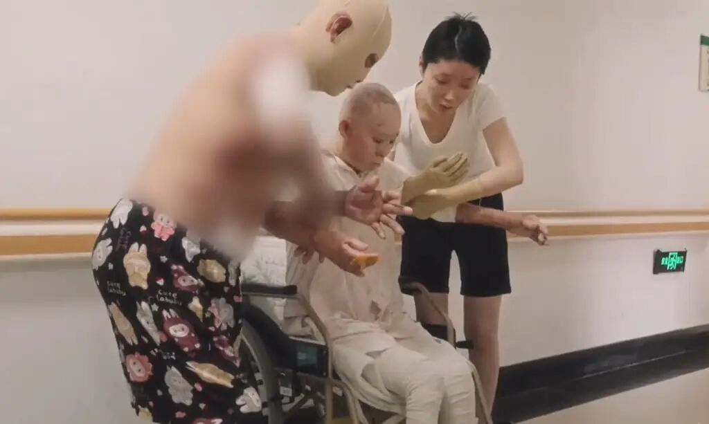 The whole family has stuck together throughout their harrowing ordeal. Photo: Handout