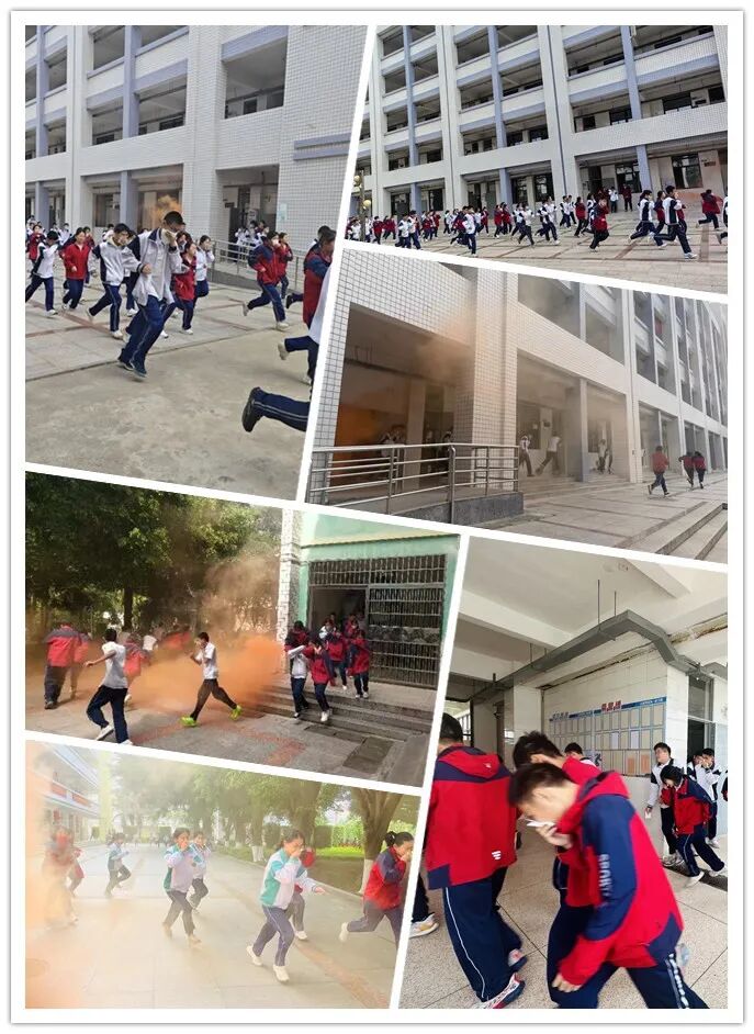 平安校园以演备战以练筑防晋江市侨声中学举行2024年4月份消防安全