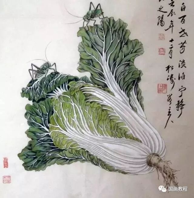 近百幅白菜画百看不厌