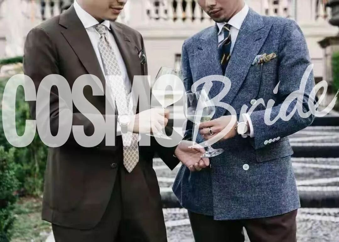 新郎礼服指南 | 温暖大地色，秋冬婚礼的别样选择