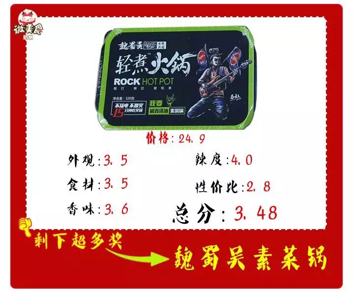魏蜀吴的这款素菜锅全部命中,不过清油底料还是蛮不错的.