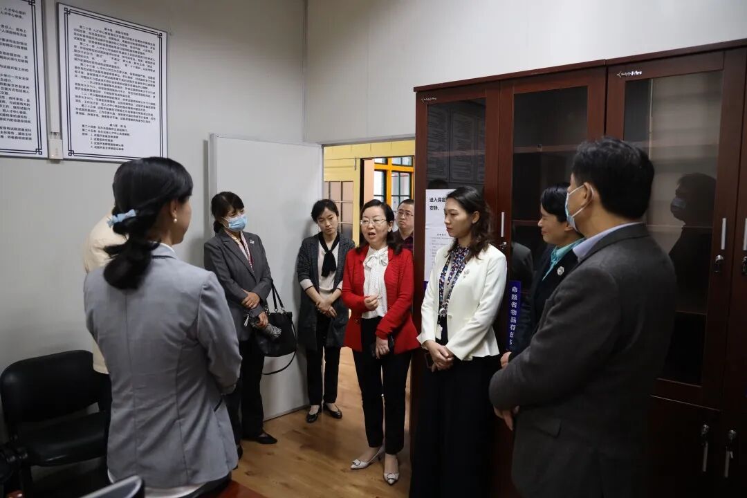 国家卫生健康委人才交流服务中心张学高主任一行来我院调研(国家卫健委医疗管理处处长)