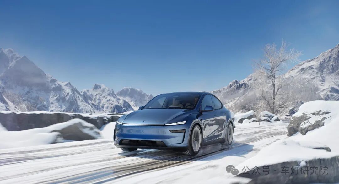 【新车车灯速评2501】焕新版Model Y