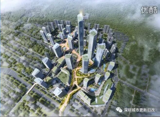 3华润上塘项目的初步研究范围为龙华民治街道上芬社区,包括西头,龙屋