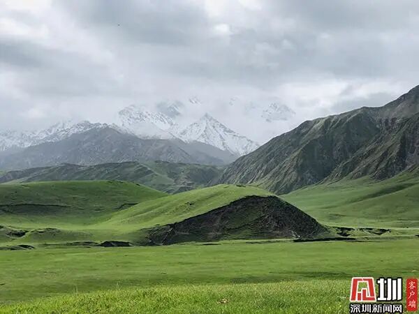 和田昆仑山大峡谷：雪山下的避暑胜地