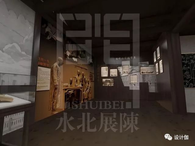 水北展陳裝飾設計|回味「恰同學少年」時光的中式極簡風展廳設計 家居 第5張